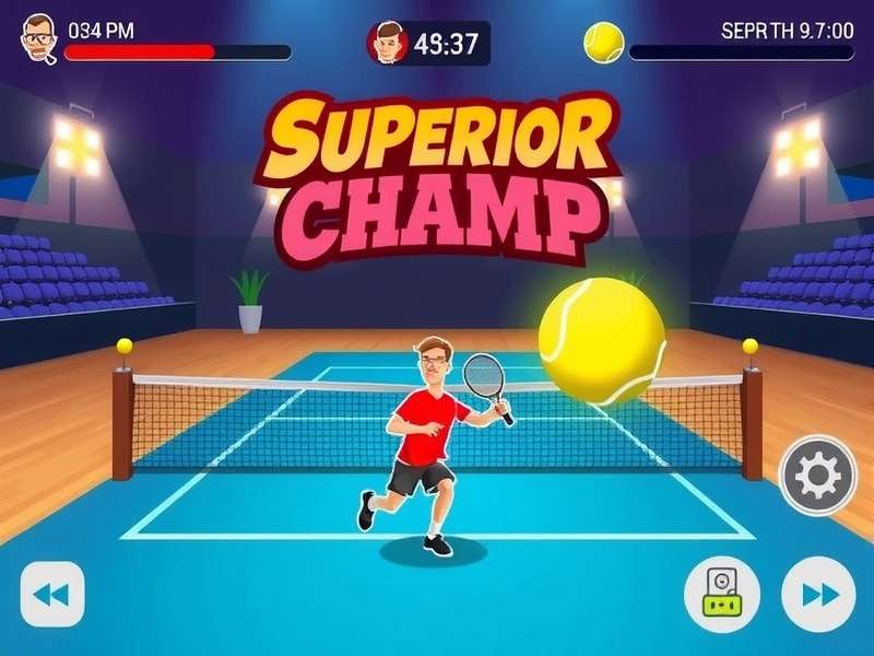 Superior Tennis Champ Gameplay in India